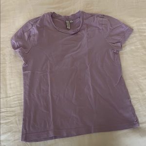 & Other Stories Purple Tee